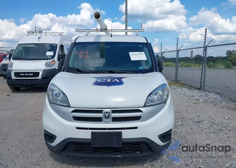 2017 Ram Promaster City Tradesman Slt из США, поврежденный, VIN ZFBERFBB5H6H04111